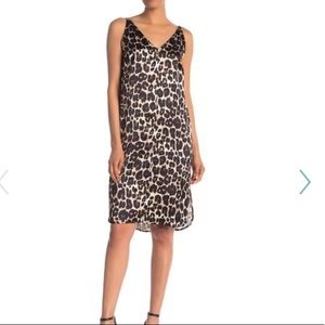 NWT Robert Rodriguez Leopard Slip Dress XS